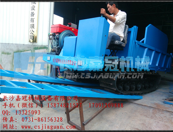 履带运输车装车图片3