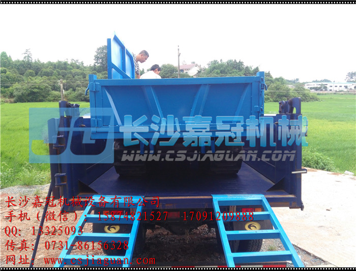 履带运输车装车图片6