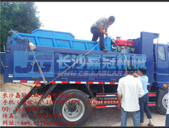 履带运输车装车图片8